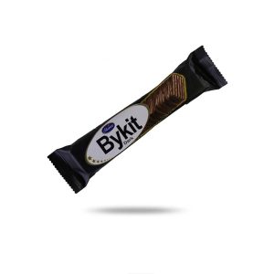 ویفر با کرم کاکائویی و روکش فرآورده کاکائویی تلخ بایکیت حجم ۴۵ گرم