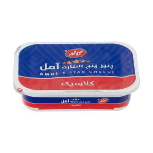 پنیر پنج ستاره کلاسیک آمل حجم 200 گرم
