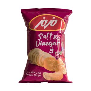 چیپس سرکه ای مزمز حجم 65 گرم