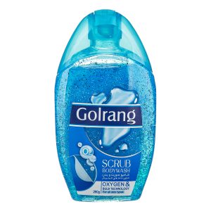 شامپو صورت و بدن اسکراپ دار آبی گلرنگ حجم 280 گرم