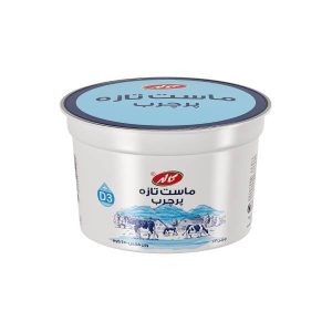 ماست تازه پر چرب کاله حجم 450 گرم
