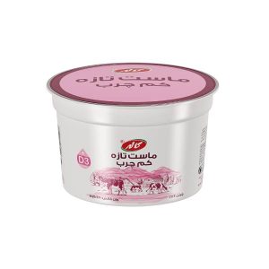 ماست تازه کم چرب کاله حجم 450 گرم