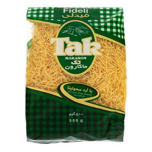 رشته سوپ فیدلی تک ماکارون حجم 500 گرم