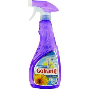 مایع شیشه پاک کن بنفش گلرنگ حجم 500 گرم