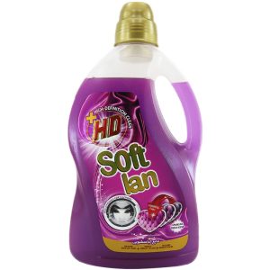 مایع ماشین لباسشویی اچ دی پلاس بنفش سافتلن حجم 3 کیلو گرم