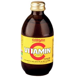 نوشابه انرژی زا ویتامین سی گلدن مکس حجم 240 میلی لیتر
