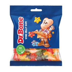 پاستیل ستاره ای با طعم میوه دکتر بن حجم 85 گرم