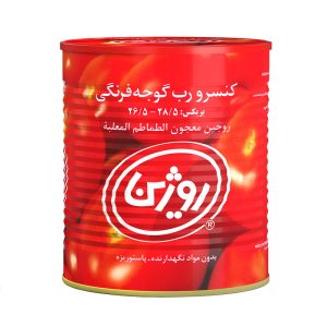 کنسرو رب گوجه فرنگی روژین حجم 800 گرم