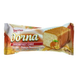 کیک صبحانه با طعم وانیل و پرتقال درنا حجم 120 گرم